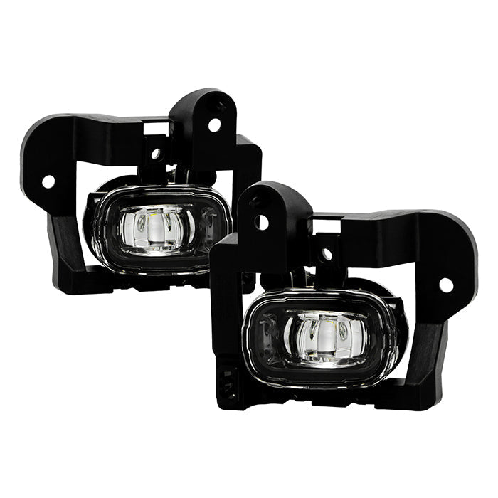 SPYDER 22-24 Nissan Rogue (Excl Sport) OEM Full LED Fog Lights w/ Switch (FL-NR2021-LED-C) 9051296