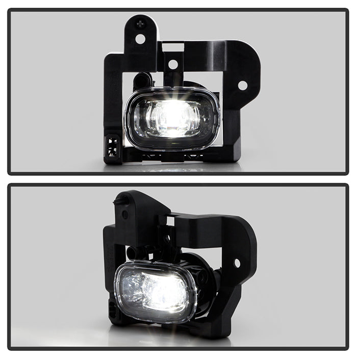 SPYDER 22-24 Nissan Rogue (Excl Sport) OEM Full LED Fog Lights w/ Switch (FL-NR2021-LED-C) 9051296