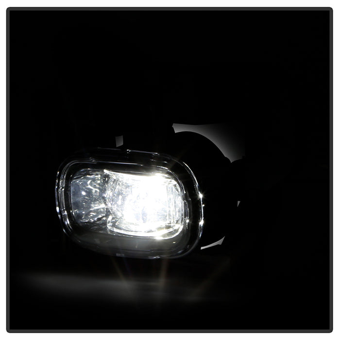 SPYDER 22-24 Nissan Rogue (Excl Sport) OEM Full LED Fog Lights w/ Switch (FL-NR2021-LED-C) 9051296