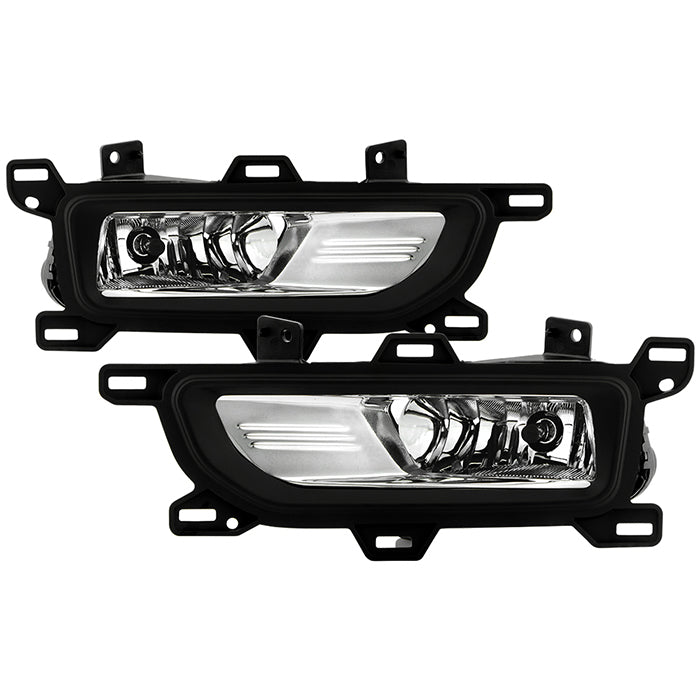 SPYDER 20-22 Nissan Titan OEM Fog Light w/ Switch - Clear (FL-NT20-C) 9051326