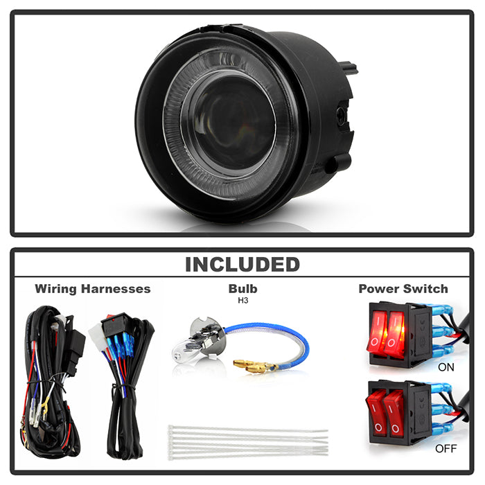 Spyder Dodge Charger 06-10/Caravan 05-07 Halo Projector Fog Lights w/swch Smke FL-P-DCH05-HL-SM 5039026