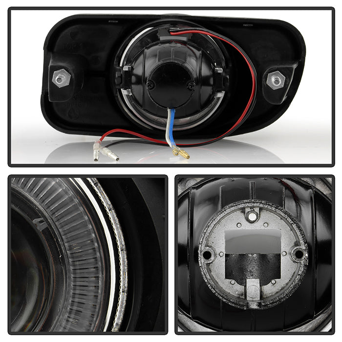 Spyder Jeep Grand Cherokee 99-04 Halo Projector Fog Lights w/Switch Smoke FL-P-JGC99-HL-SM 5021502