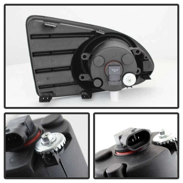 Spyder Scion IQ 2012-2013 OEM Fog Light w/Switch- Clear FL-SIQ12-C 5077868