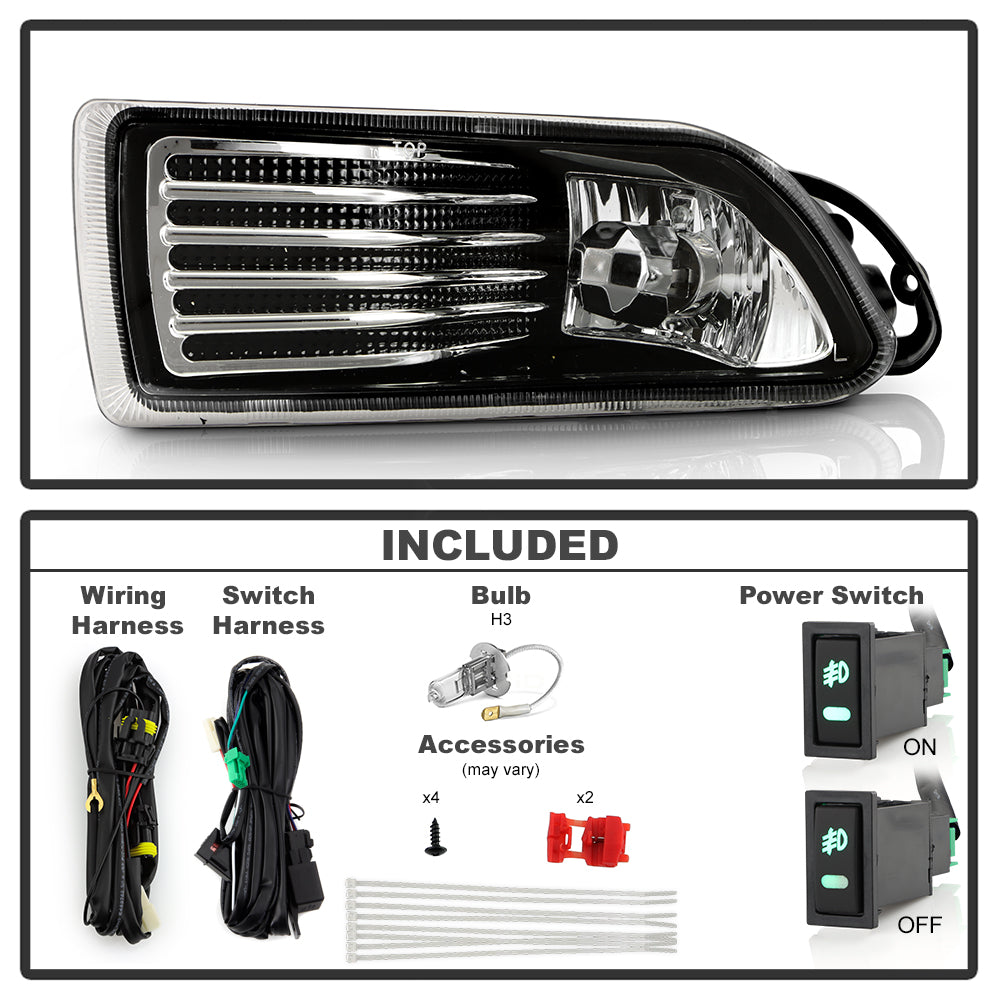 Spyder Scion TC 05-10 OEM Fog Lights w/Switch Clear FL-STC06 5015501