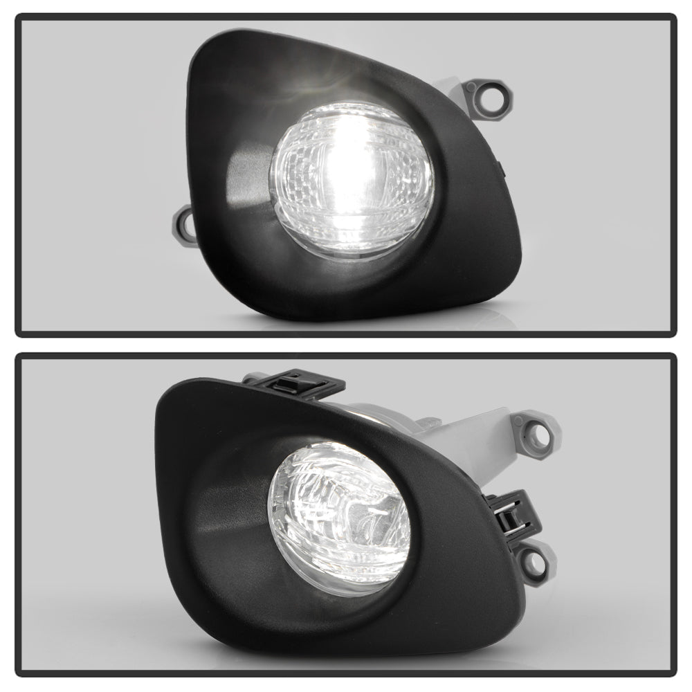 SPYDER 22-24 Toyota Corolla Cross Hyb OEM Full LED Fog Light w/ Switch - Clear (FL-TCOC22-H-LED-C) 9054273