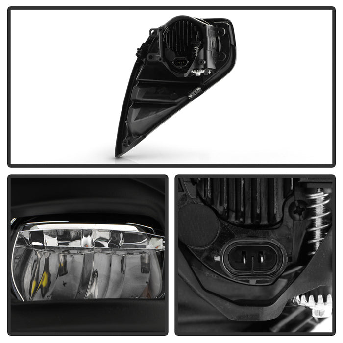 SPYDER 20-23 Toyota Highlander OEM LED Fog Lights - Left & Right (FL-THIGH20-LED-C) 9054419