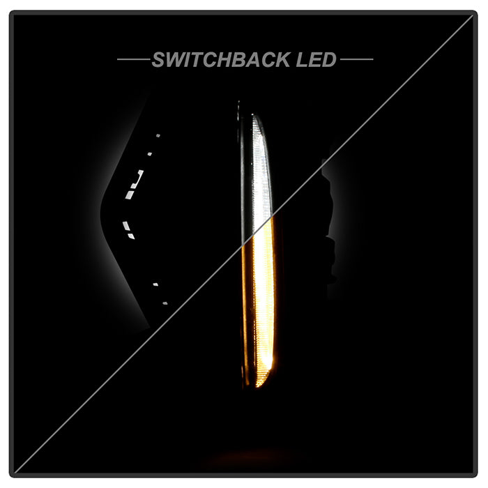 SPYDER 19-21 Toyota RAV4 OEM Full LED Fog Light w/ Switch - Clear (FL-TRAV419-LED-C) 9051357