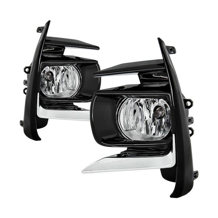 Spyder Toyota Sienna 2018-2019 OEM Fog Lights w/OEM Fit Switch - H8(Included) -  Clear 5086334
