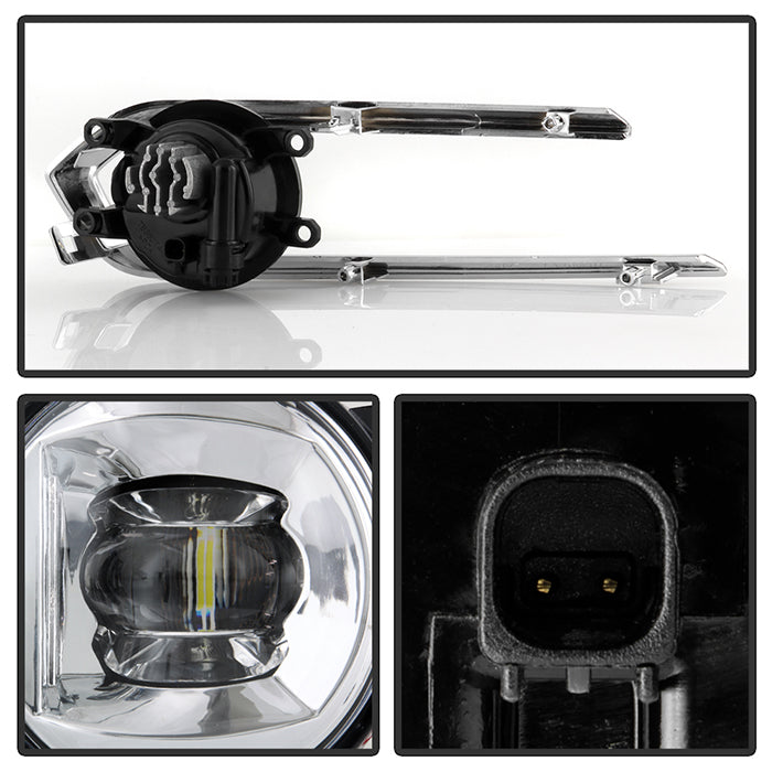 SPYDER 21-23 Toyota Sienna (LE-XLE Models Only) OEM Full LED Fog Lights w/Switch 9051364