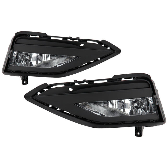 Spyder VW Jetta 19-20 OEM Style Fog Lights w/Universal Switch - Clear (FL-VJ2019-C) 5087164