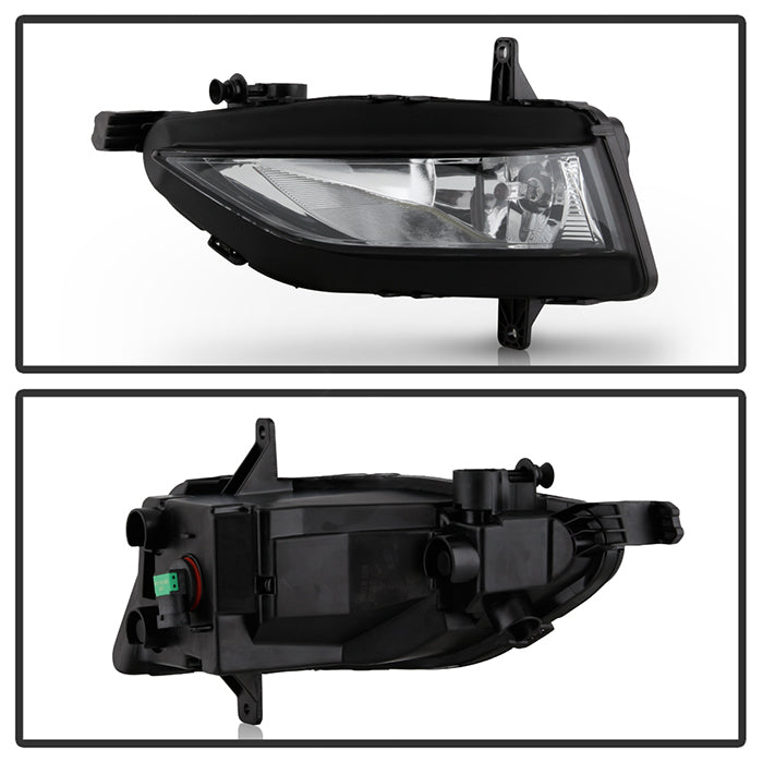 Spyder VW Jetta 19-20 OEM Style Fog Lights w/Universal Switch - Clear (FL-VJ2019-C) 5087164