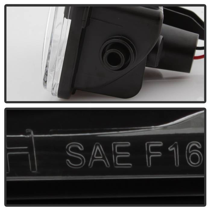 Spyder 15-16 Ford F-150 Fog Light - Black FL-YD-FF15015-LED-BK 5083975