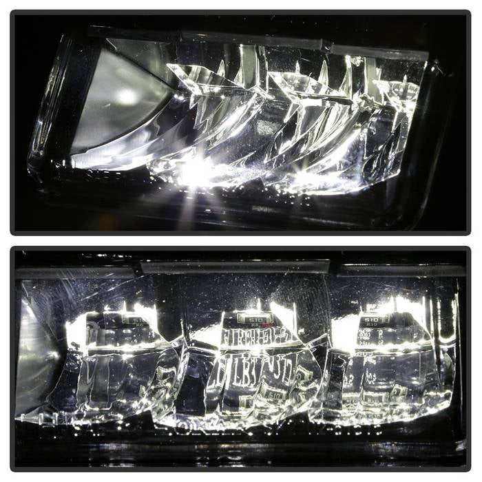 Spyder 15-16 Ford F-150 Fog Light - Black FL-YD-FF15015-LED-BK 5083975