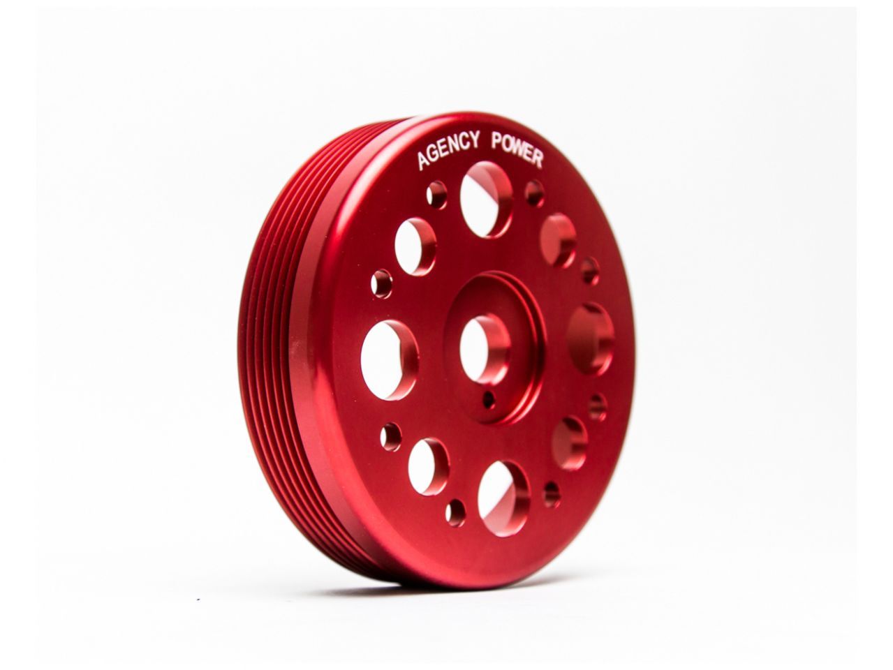 Agency Power Lightweight Crank Pulley Scion FRS | Subaru BRZ | Toyota GT-86 - Red