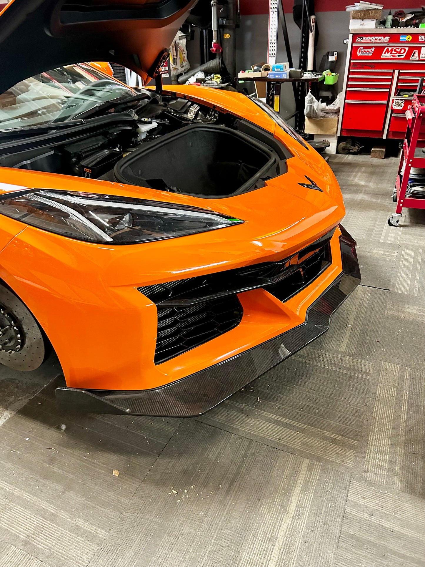 Corvette C8 Z06 Z07R Front Splitter