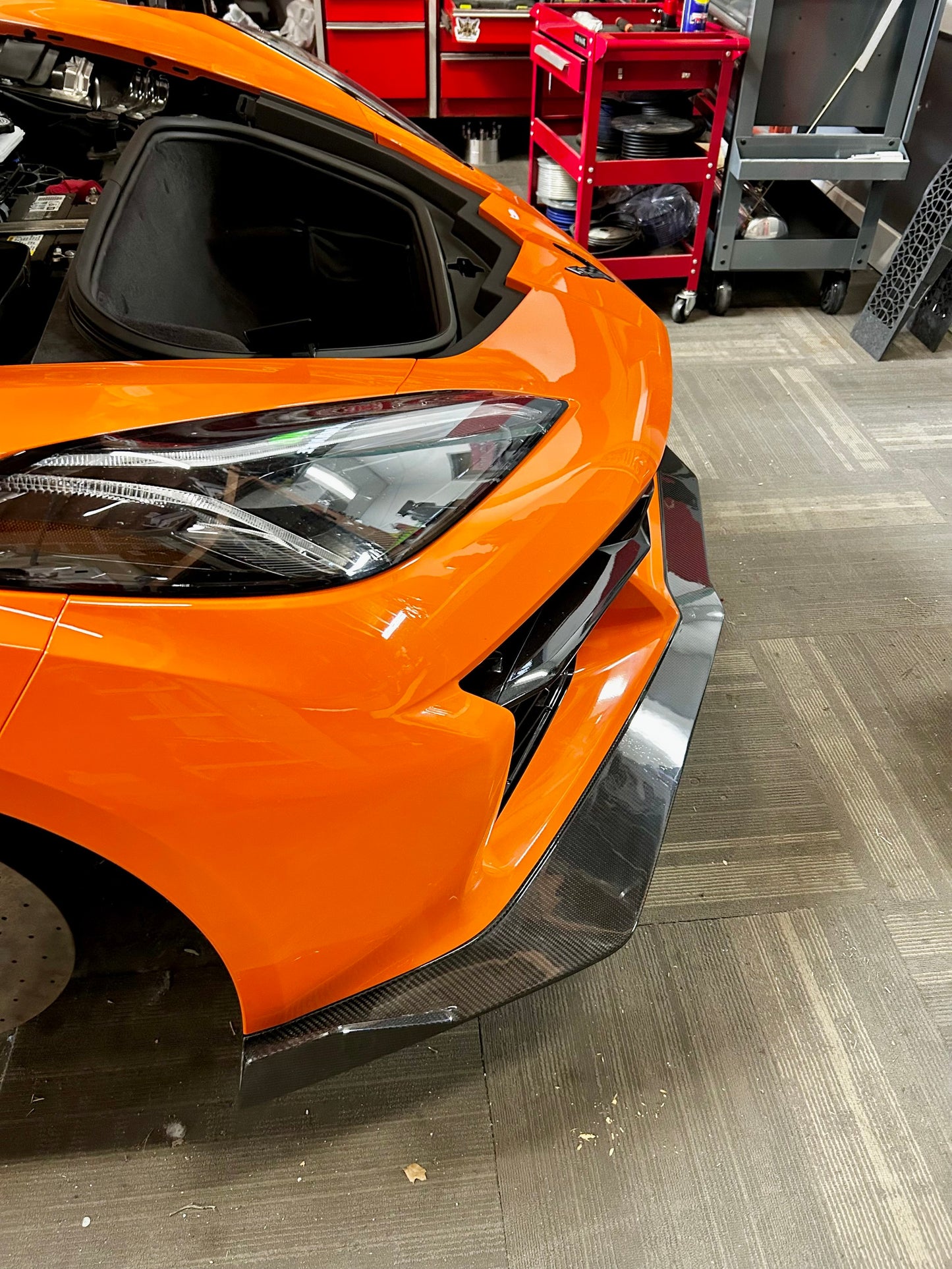 Corvette C8 Z06 Z07R Front Splitter