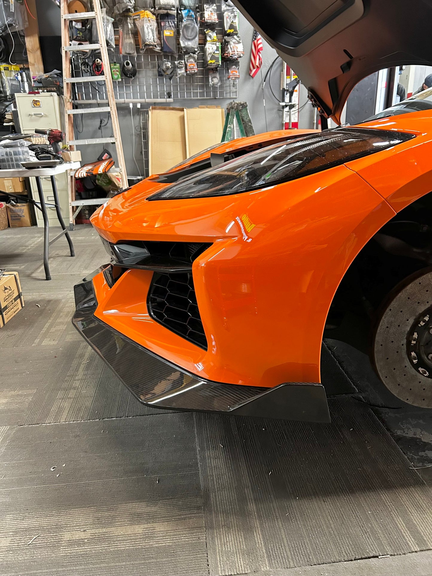 Corvette C8 Z06 Z07R Front Splitter
