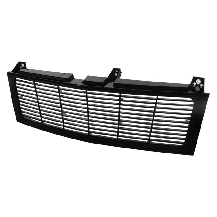 SPYDER Xtune Chevy Silverado 1500/2500/3500 99-02 Horizontal Front Grille Black GRI-SP-CS99-CT-H-BK 5017116