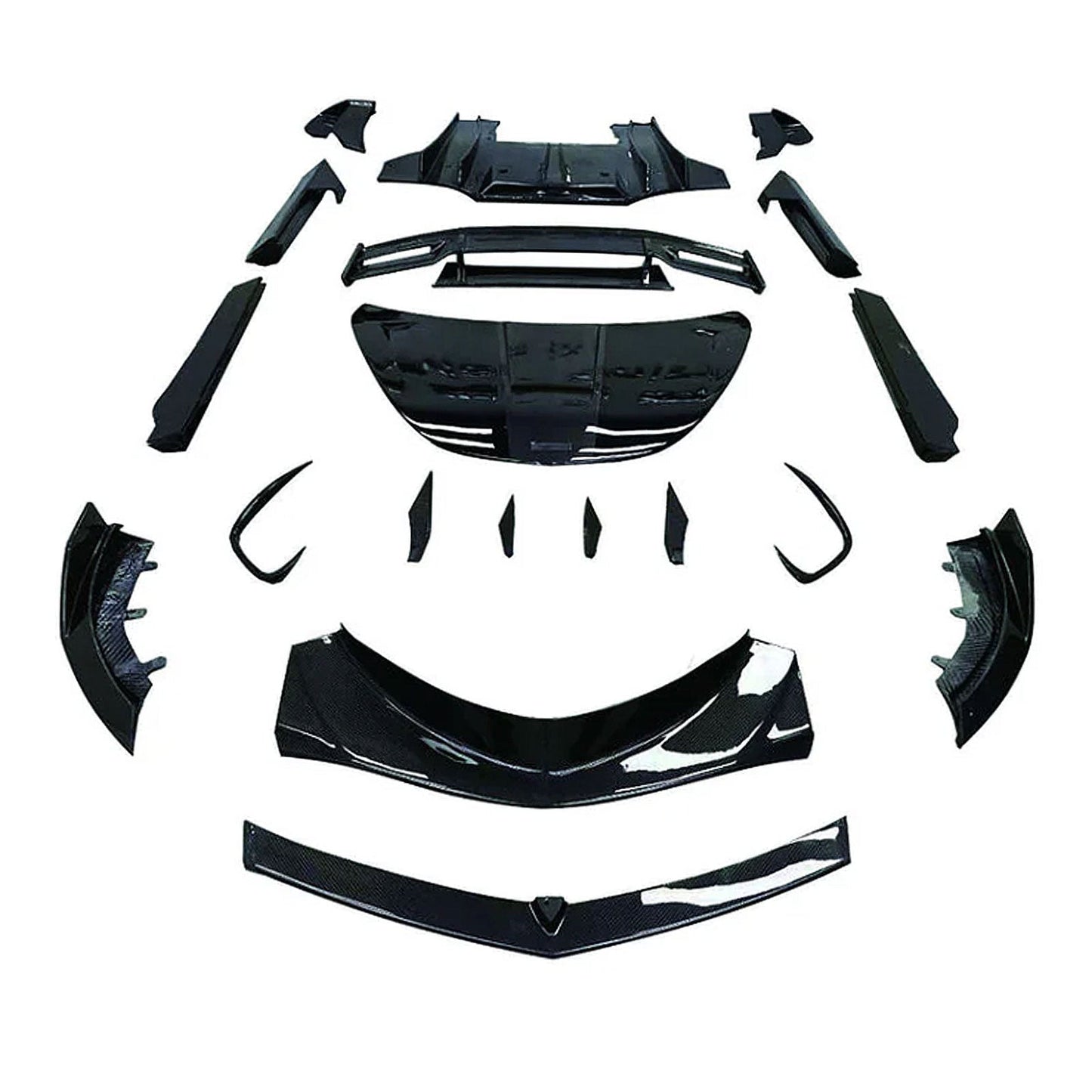 AM Style Dry Carbon Fiber Aero Kit for McLaren GT BBP ELITE