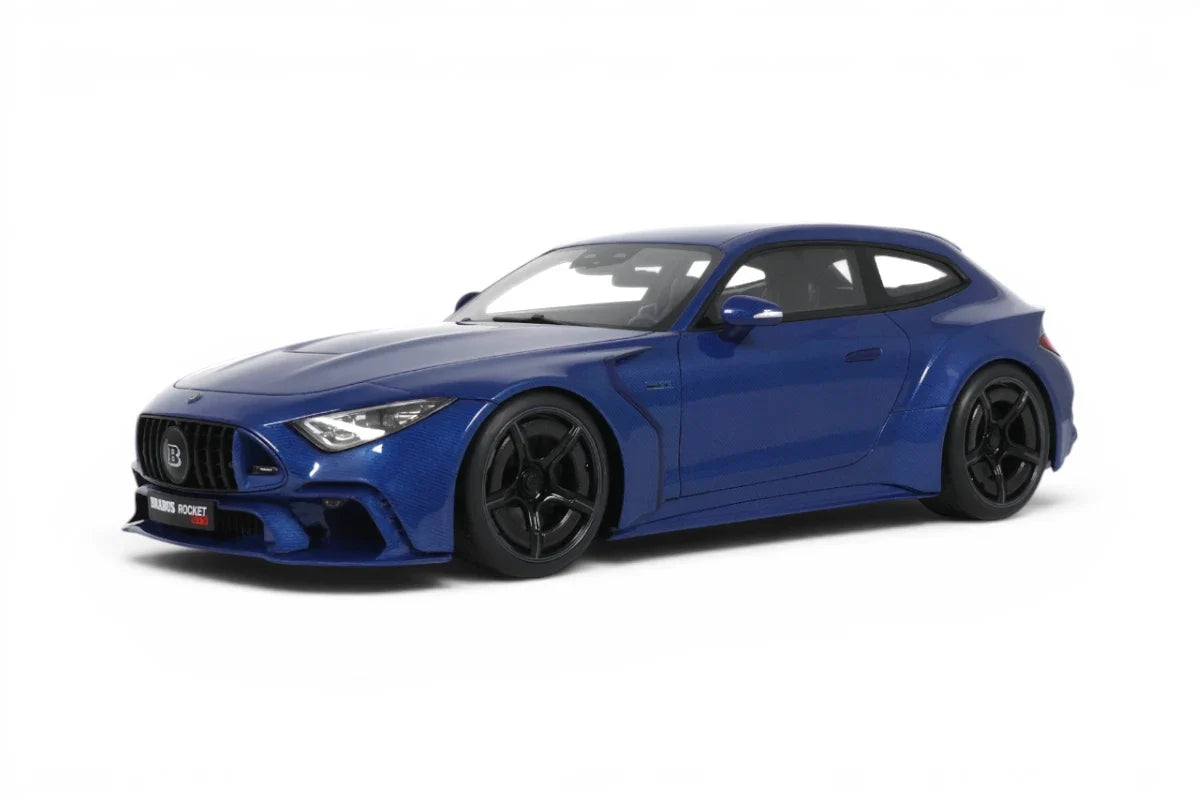 GT Spirit 2025 Mercedes Benz Brabus GTS Rocket 1000hp Carbon Blue 1:18