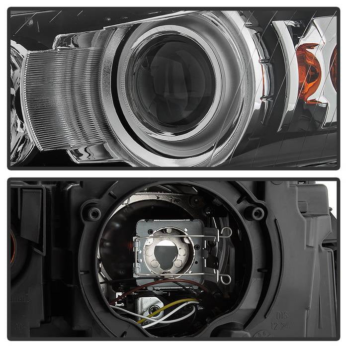 xTune 06-08 Audi A4/S4 Halo Xenon HID Models Only OEM Style Headlights - HD-JH-AA406-HID-BK 9045738