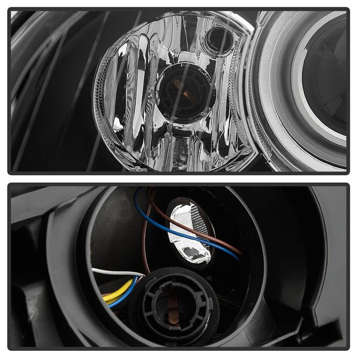 xTune 06-08 Audi A4/S4 Halo Xenon HID Models Only OEM Style Headlights - HD-JH-AA406-HID-BK 9045738