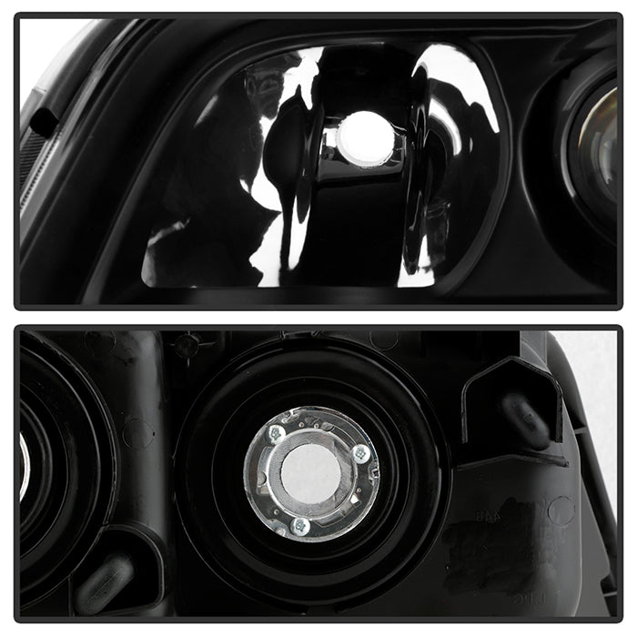 SPYDER Xtune Acura Mdx 2004-2006 Crystal Headlights Black HD-JH-AMDX04-AM-BK 9026195