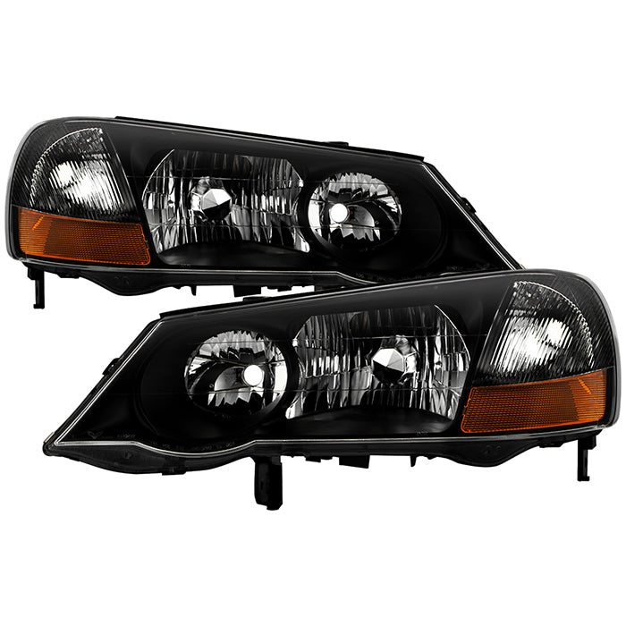 SPYDER xTune Acura TL 2002-2003 HID Model Only OEM Style headlights - Black HD-JH-ATL02-HID-BK 9036347