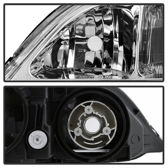 SPYDER Xtune Acura Tl 1999-2001 OEM Style Headlights Chrome HD-JH-ATL99-AM-C 9029530