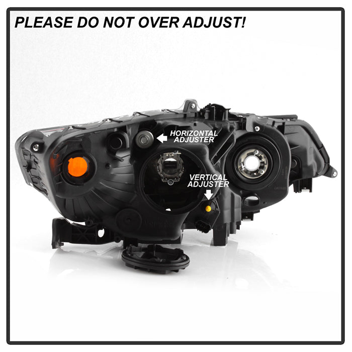 Xtune 09-13 Acura TSX OEM Style HID Headlights - HD-JH-ATSX09-OE-BK 9947223