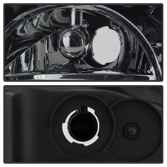 SPYDER Xtune Chrysler 300C w/ Halogen Projection Style Only 05-10 Headlights Smoked HD-JH-C300C-SM 9026591