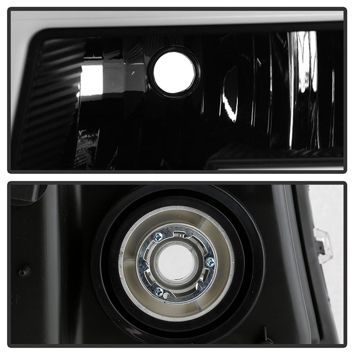 SPYDER xTune 04-12 Chevy Colorado Light Bar Headlights w/Bumper Lights - Black (HD-JH-CCOL04-LB-BK) 9050626