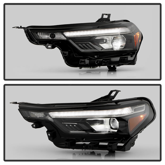 SPYDER xTune 23-25 Chevy Colorado LED Beam Headlight w/Halogen Signal - OE Left (HD-JH-CCOL23-LED-OE-L) 9960253