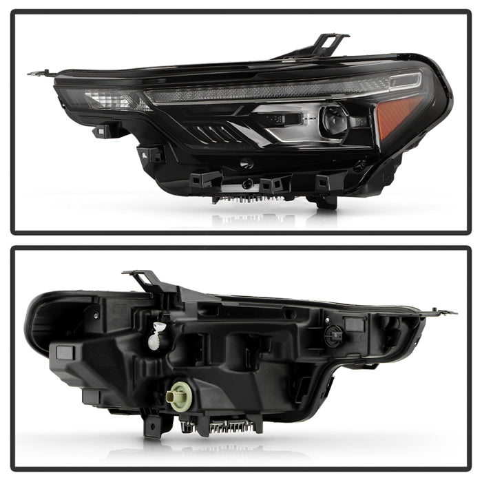SPYDER xTune 23-25 Chevy Colorado LED Beam Headlight w/Halogen Signal - OE Left (HD-JH-CCOL23-LED-OE-L) 9960253