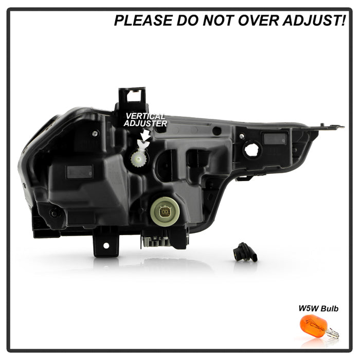 SPYDER xTune 23-25 Chevy Colorado LED Beam Headlight w/Halogen Signal - OE Left (HD-JH-CCOL23-LED-OE-L) 9960253