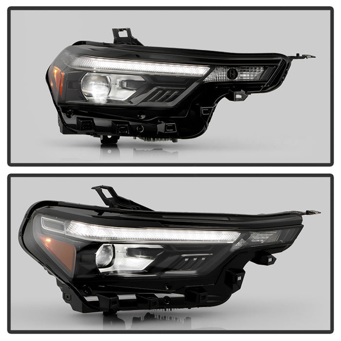 SPYDER xTune 23-25 Chevy Colorado LED Beam Headlight w/Halogen Signal - OE Right (HD-JH-CCOL23-LED-OE-R) 9960260