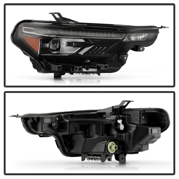 SPYDER xTune 23-25 Chevy Colorado LED Beam Headlight w/Halogen Signal - OE Right (HD-JH-CCOL23-LED-OE-R) 9960260
