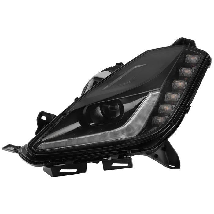 SPYDER xTune 14-18 Chevy Corvette Xenon HID LED DRL Headlight - OE Left (HD-JH-CCORV14-HID-OE-L) 9960161