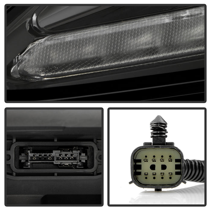 SPYDER xTune 14-18 Chevy Corvette Xenon HID LED DRL Headlight - OE Left (HD-JH-CCORV14-HID-OE-L) 9960161