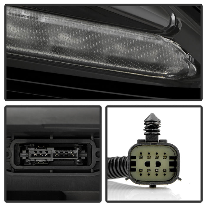 SPYDER xTune 14-18 Chevy Corvette Xenon HID LED DRL Headlight - OE Right (HD-JH-CCORV14-HID-OE-R) 9960178