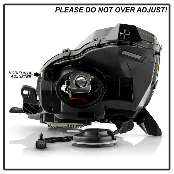 SPYDER xTune 14-18 Chevy Corvette Xenon HID LED DRL Headlight - OE Right (HD-JH-CCORV14-HID-OE-R) 9960178