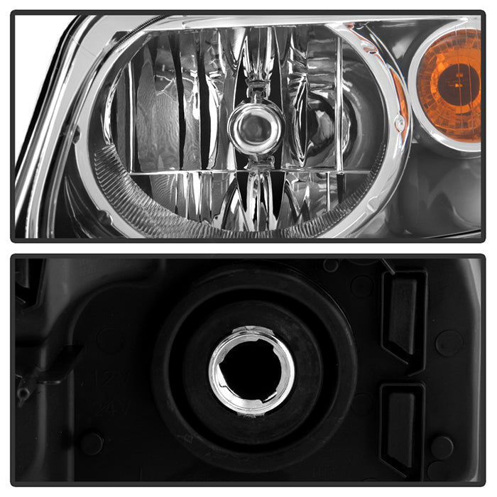 SPYDER Xtune Chevy Hhr 2006-2011 Crystal Headlights Chrome HD-JH-CHHR06-C 9023835