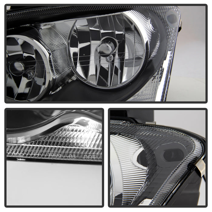 SPYDER Xtune Chrysler Pacifica 04-06 Halogen OEM Style Headlights Black HD-JH-CHRPA04-BK 9029615