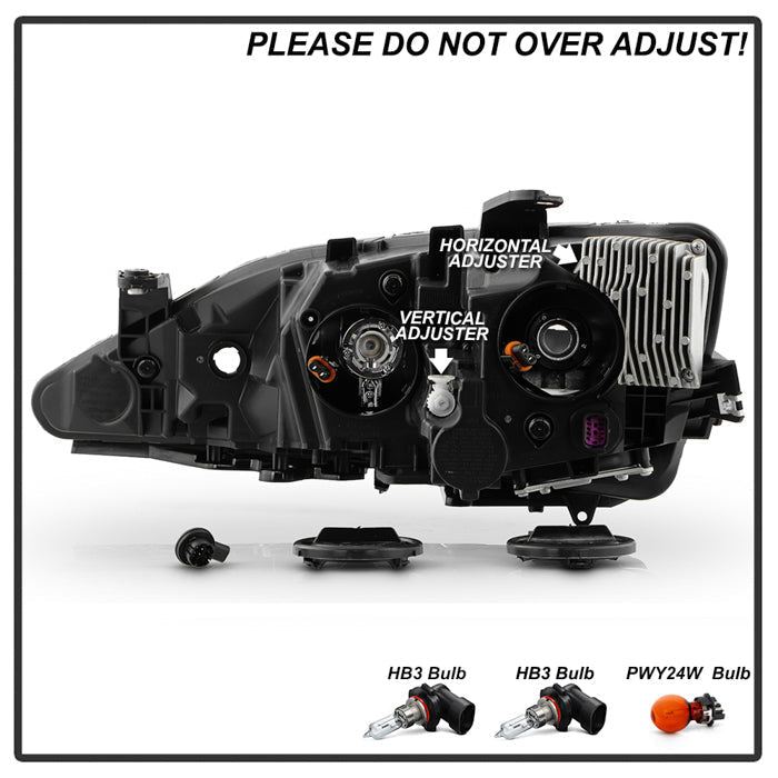 SPYDER xTune 17-20 Chrysler Pacifica Halogen Head Light - OE Right (HD-JH-CHRPA17-DRL-OE-R) 9959226