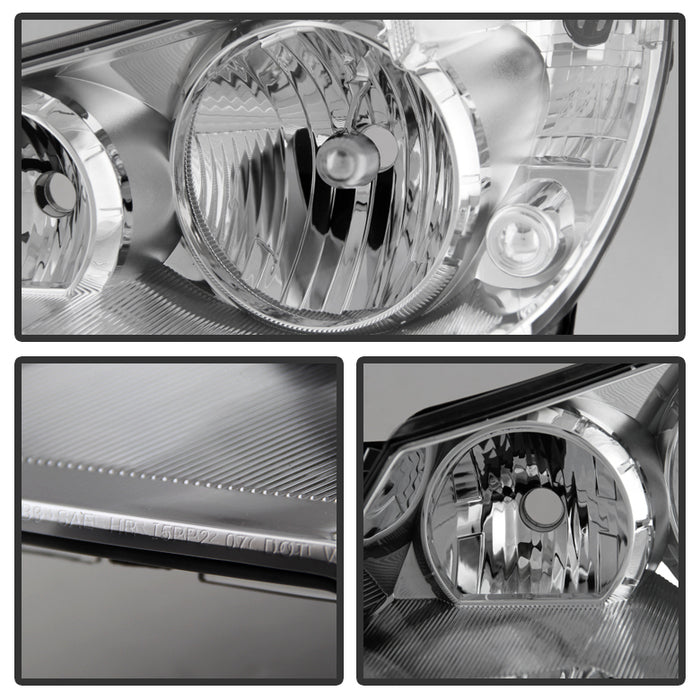 SPYDER Xtune Chrysler Sebring 07-10 OEM Style Headlights Chrome HD-JH-CHRSE07-C 9029653