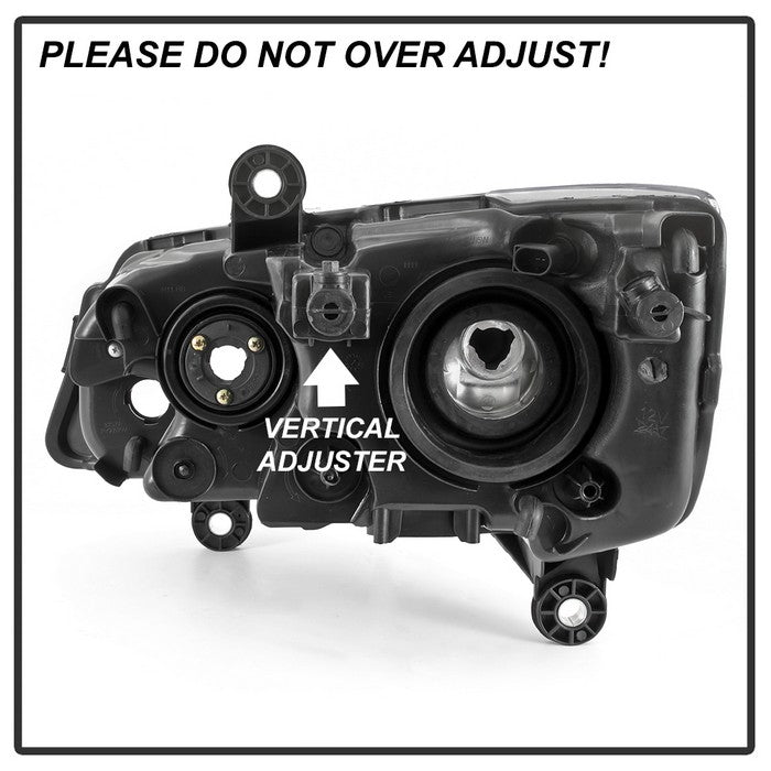 SPYDER xTune 11-17 Dodge Grand Caravan Passenger Side Headlight - OEM Right (HD-JH-CHRTC08-OE-R) 9042522