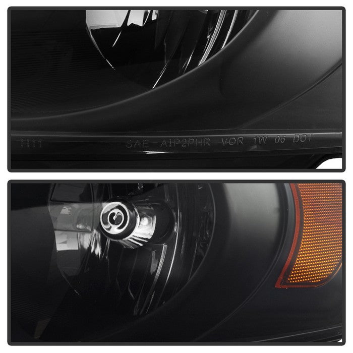 SPYDER Xtune Chevy Impala 06-13 Monte Carlo 06-07 Crystal Headlights Black Smoked HD-JH-CIM06-AM-BSM 9030635