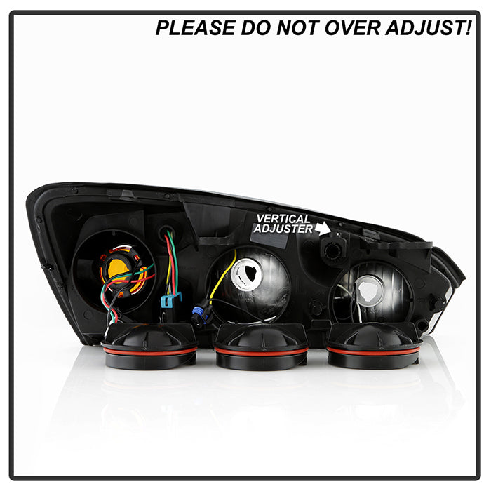 SPYDER Xtune Chevy Malibu 04-08 Crystal Headlights Smoked HD-JH-CMA04-AM-SM 9026478