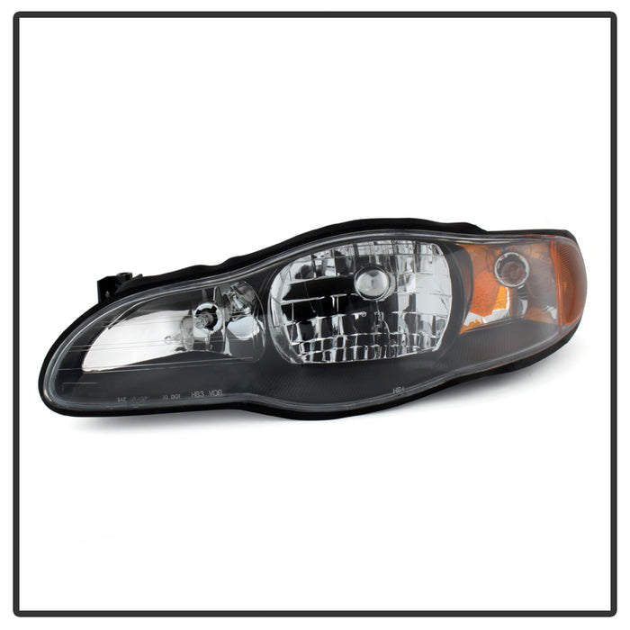 SPYDER Xtune Chevy Monte Carlo 00-05 Crystal Headlights Black HD-JH-CMC00-AM-BK 9023187