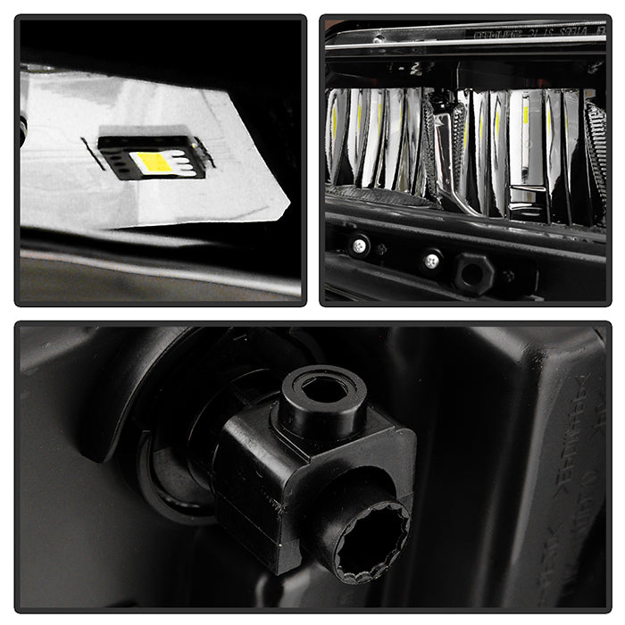 SPYDER 19-21 Chevy Silverado 1500 Full LED DRL and High/Low Beam w/ Halogen Signal - OE Right 9952395